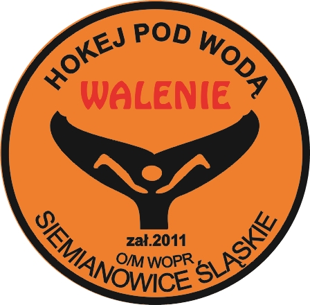 Hokej pod wodą Walenie Stare logo